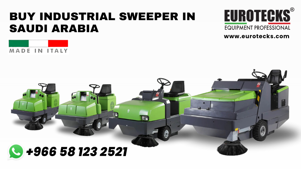 Buy Industrial Sweeper in Saudi Arabia | Eurotecks