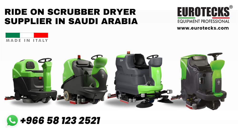 Ride On Scrubber Dryer Supplier in Saudi Arabia Eurotecks