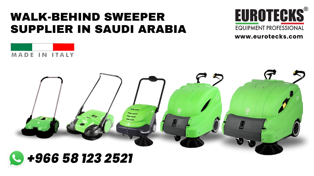 Walk Behind Sweeper Supplier in Saudi Arabia Eurotecks