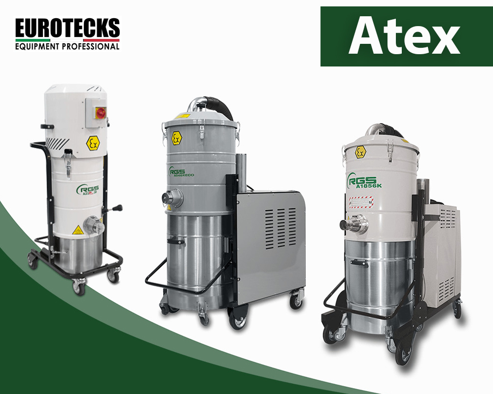 INDUSTRIAL VACUUM CLEANERS ATEX