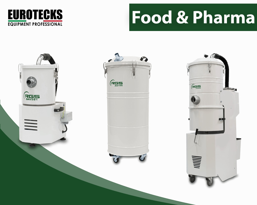 INDUSTRIAL VACUUM CLEANERS FOOD AND PHARMA