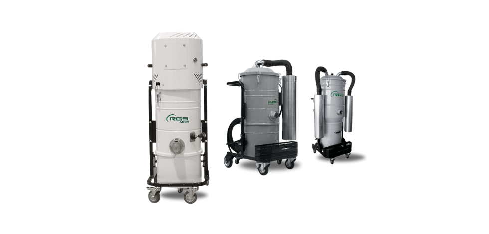 INDUSTRIAL VACUUM CLEANERS COMPRESSED AIR