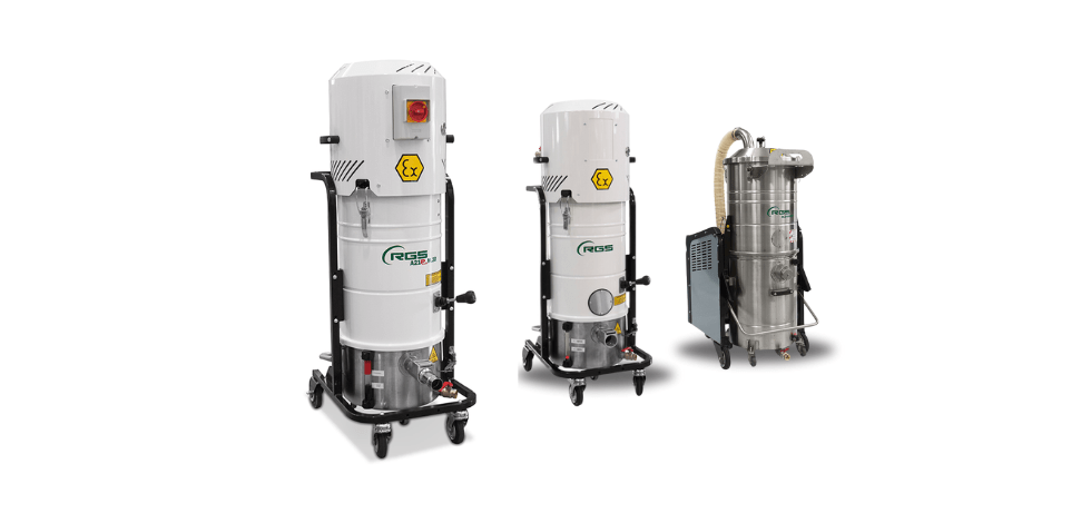INDUSTRIAL VACUUM CLEANERS FOR 3D ADDITIVE PRINTING