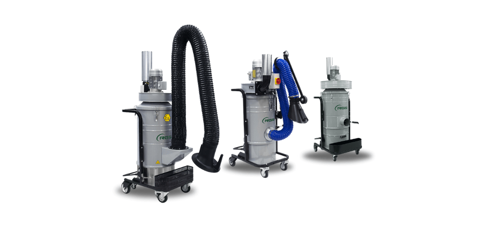 INDUSTRIAL VACUUM CLEANERS THREE PHASE VENTILATION