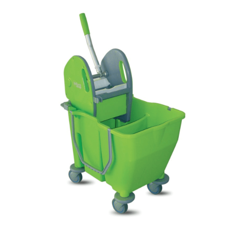DOUBLE BUCKET ON WHEELS
