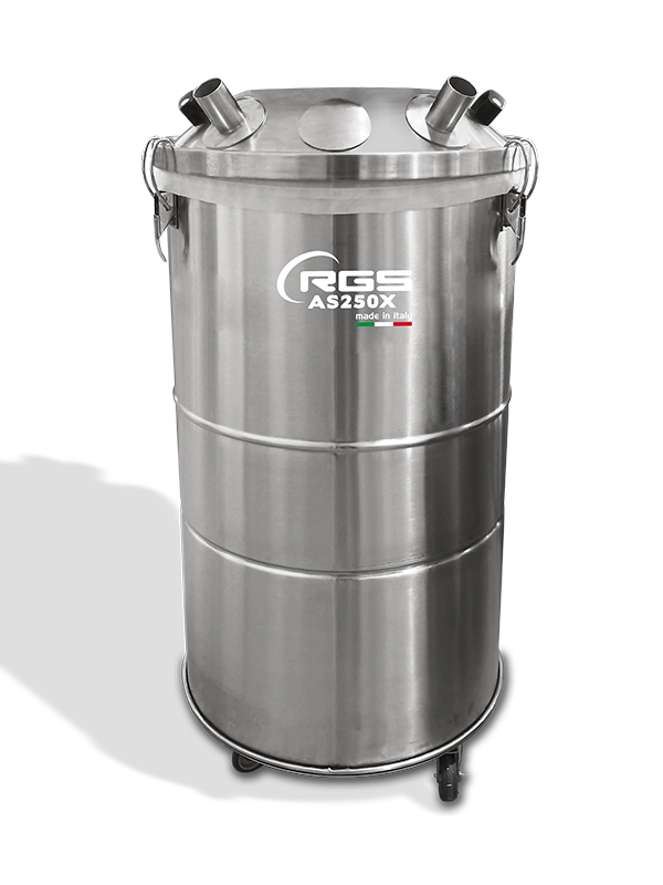 VACUUM CLEANER FOR PLASTIC OR PAPER WASTE AS250